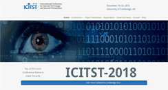 Desktop Screenshot of icitst.org